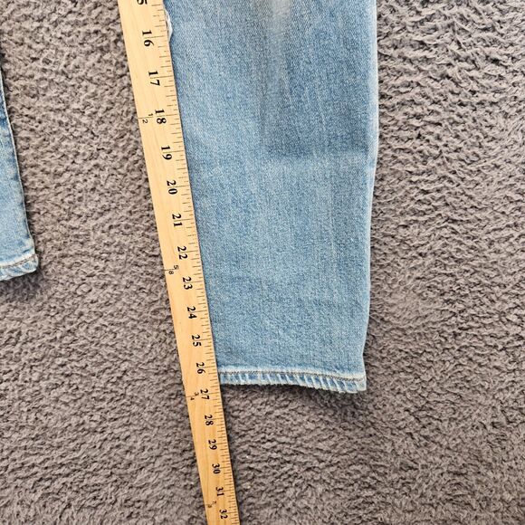 Madewell Jeans Women Size 27 Blue Denim Distressed The‎ Perfect Vintage Jean - Picture 5 of 10